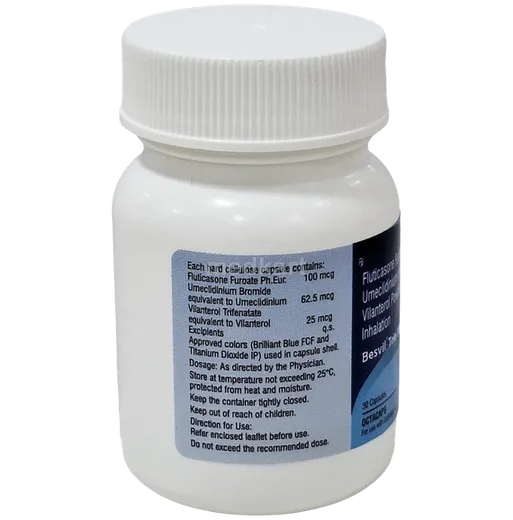 besvil trio 100 octacaps 30's